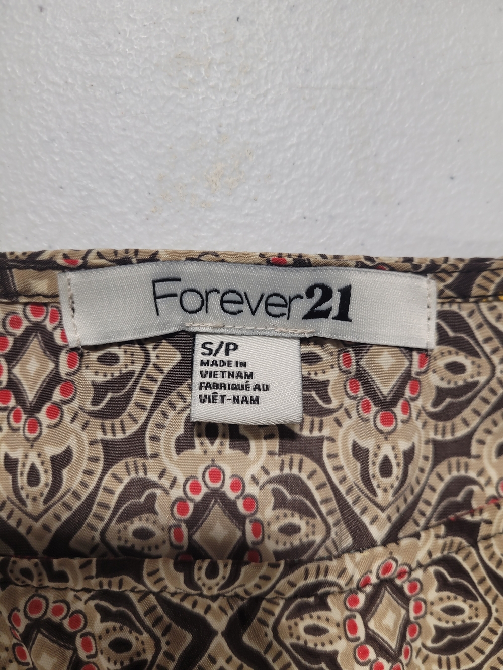 Forever 21 Multicolor Boho Smocked Waist Tank Top - Picture 2 of 3